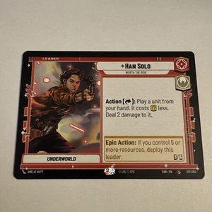 1x Han Solo - Das Risiko wert • Shadows of the Galaxy • Star Wars Unlimited TCG - Bild 1 von 10