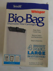 Tetra Whisper Bio-Bag Disposable Filter Cartridges 4 Pack Large Cartridges