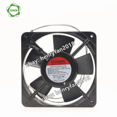 SUNON DP201AT 2122HBL.GN Axial Fan 220/240V 2150RPM 2-Wires Silent Cooling Fan - Image 1 of 4