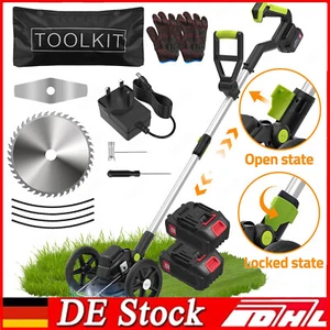 Akku Rasentrimmer Mit 2 Akku Elektrischer Rasentrimmer Freischneider Motorsense - Imagen 1 de 12