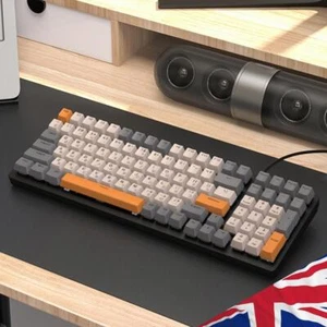 K3 Mechanical Keyboard USB Charging 100 Keys Wired Gaming Keyboard Wired Russian - Picture 1 of 11