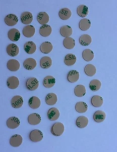 80 Pcs 10mm Dia 3M 300LSE VHB Double Sided Dots High-strength adhesive tape - Picture 1 of 1
