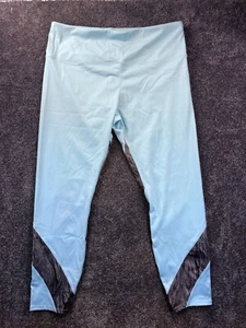 Leggings Soulgani Active XL para mujer azul claro con detalles grises poliéster y palmo - Imagen 1 de 9