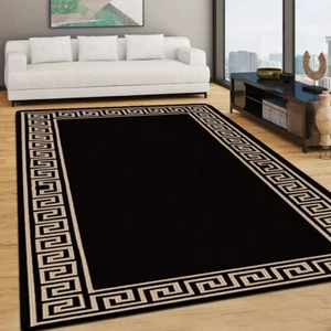 Alfombra larga antideslizante para corredor de pasillo - Alfombra grande lavable - Alfombra moderna de diseño del Reino Unido - Imagen 1 de 12