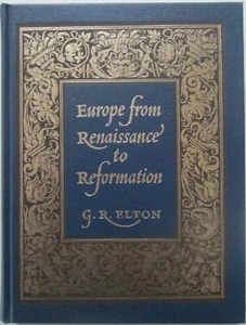 G R Elton / Europe from Renaissance to Reformation Folio Society 2001 - Bild 1 von 1