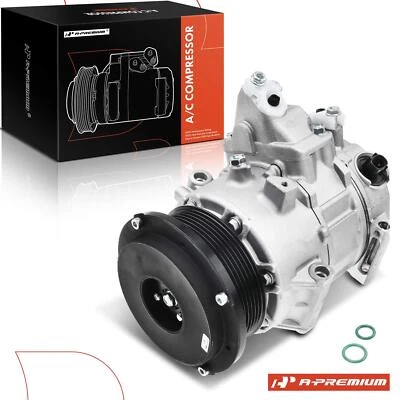 A-Premium AC Compressor w/ Clutch for Toyota Highlander 2009-2013 Venza L4 2.7L - Image 1 of 4
