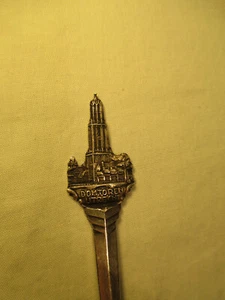 Netherlands Collectible Souvenir Spoon: Dom Towers Utrecht / ASR90 - Picture 1 of 5