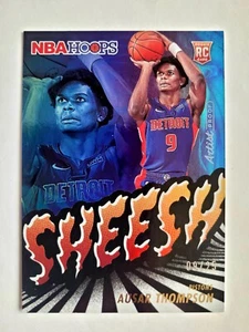 2023-24 PANINI AROS SHEESH PRUEBA DE ARTISTA ¡AUSAR THOMPSON! 9/25! 1/1! JERSEY #! - Imagen 1 de 5