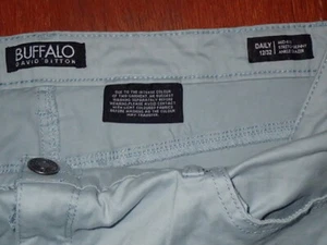 BUFFALO DAVID BITTON 12/32 DAILY SKINNY ANKLE GRAZER BLUE JEANS   (#169) - Picture 1 of 9