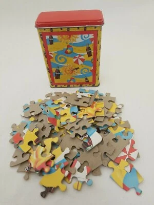 Vintage  Coca-Cola Coke 75 Piece Jigsaw Puzzle in Collectible Tin  - Image 1 of 4