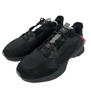 PUMA PwrFrame OP-1 Cyber Sneakers Mens US 9 Black/Pink 381599-02 - Picture 1 of 6