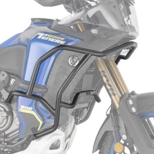 Kappa black tubular crash bars Yamaha Tenere 700 World Raid 2022 - Picture 1 of 6