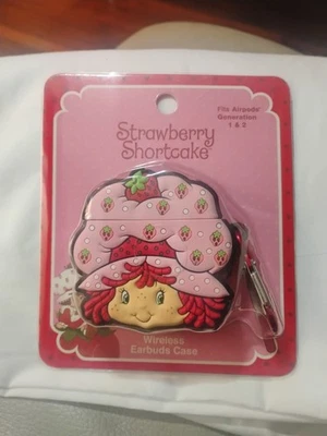 STRAWBERRY SHORTCAKE Gen 1 & 2 Airpods Case FREE SHIPPING NIB - Image 1 of 3
