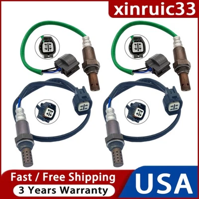 Sensor de oxígeno aguas arriba + aguas abajo para Jaguar S-Type 2006-2008 3,0 L V6, 4 piezas Foto 1 de 4