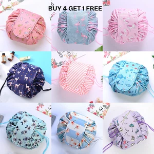 Make-up Kordelzug Reisetasche Tragbar Kosmetik Schnellverpackung Aufbewahrungstasche - Bild 1 von 10