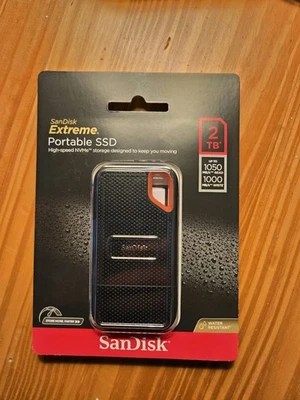 SanDisk 2TB, External,2.5 inch (SDSSDE61-2T00-G25) Solid State Drive NEW  - Image 1 of 2