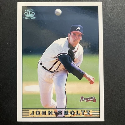 1999 Pacific Crown Collection Platinum Blue John Smoltz #32 HOF Braves - Image 1 of 2