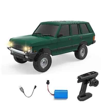 LDRC LD18401 1/18 2.4G 4*4 RC Climbing Car Rock Crawler Vehicle SUV Light Radio - Image 1 of 3