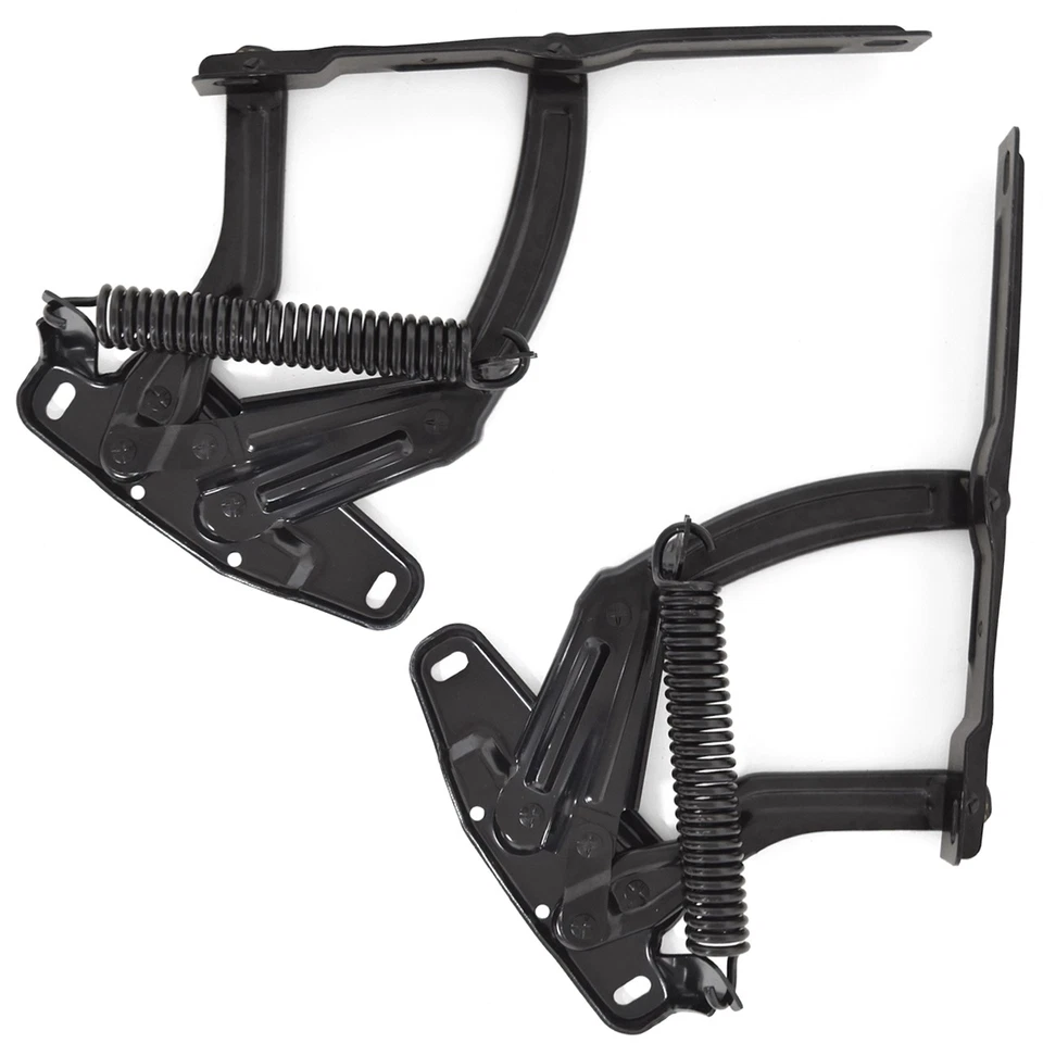 Hood Hinge Assembly With Spring PAIR 1969 Brookwood Foto 1 de 3