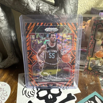 2021-22 Panani Prizm Tiger Delon wright no. 57 - Image 1 of 3
