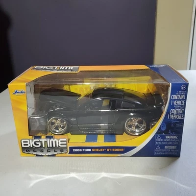 Ford Shelby GT-500KR 2008 Jada Bjgtime Muscle sellado de fábrica muy buen estado Foto 1 de 4