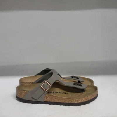 Birkenstock Gizeh BS Sandal Stone Womens Size 8 Regular Fit - Image 1 of 4