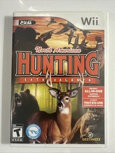 North American Hunting Extravaganza (Nintendo Wii, 2008) CIB Complete - Tested - Foto 1 di 3