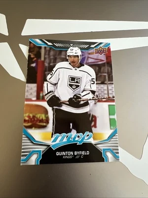 2022-23 Upper Deck MVP Hockey #198 Quinton Byfield Los Angeles Kings Card - Image 1 of 2