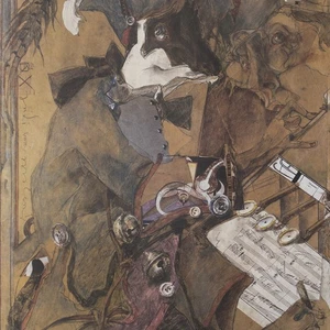 Horst Janssen Plakate Kunsthaus Lübeck Ausstellungsplakat sign Offsetdruck 1980 - Picture 1 of 4