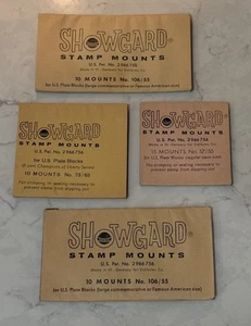 Showgard Vintage Stamp Mounts Collection - Picture 1 of 8