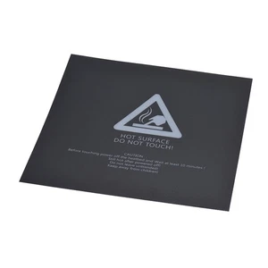 1pc 300 * 300mm Adhesive Heat Bed Tape Sticker Build Surface Cover Square TDW - Afbeelding 1 van 6