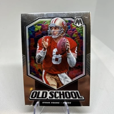 2020 Panini Mosaic - Old School Steve Young #OS5 A392 - Image 1 of 4