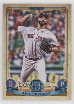 2019 Topps Gypsy Queen Rick Porcello #128 - Image 1 of 2