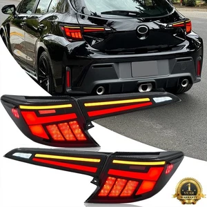 LED Tail Lights For Toyota Corolla Hatchback 2020-2024 Rear Lamp Assembly LH+RH - Picture 1 of 20