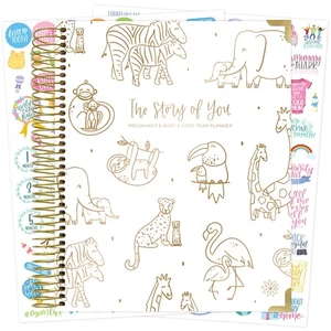 bloom daily planners Pregnancy & Baby's First Year Planner & Calendar - Picture 1 of 15