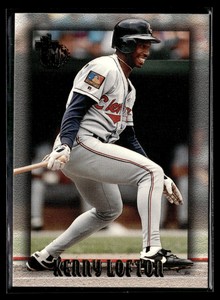 1995 Topps Embossed Kenny Lofton 1 Cleveland Indians
