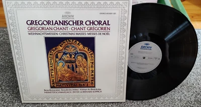 Gregorianischer Choral-Weihnachtsmessen Benediktinerabtei Münsterschwarzach LP - Bild 1 von 4
