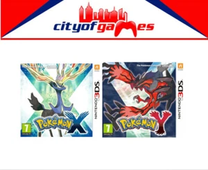 Pokemon X & Y Nintendo 3DS New & Sealed In Stock - Picture 1 of 1