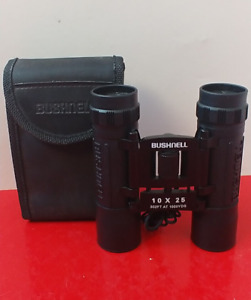 Bushnell 10 x 25 Binoculars - 302 ft. at 1000 yds. -  w/Case - Clean