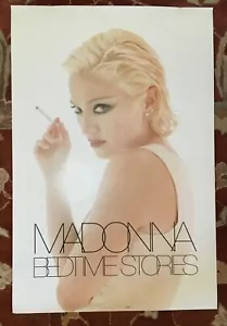 MADONNA Bedtime Stories rare original promotional poster from 1995 - Picture 1 of 1
