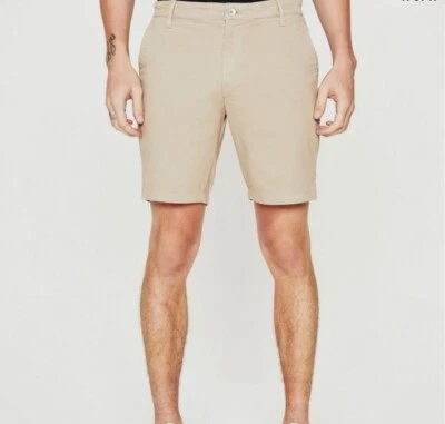AG Adriano Goldschmied Khaki Lightweight Wanderer Slim Shorts Size 30 NWT $135 - Image 1 of 4