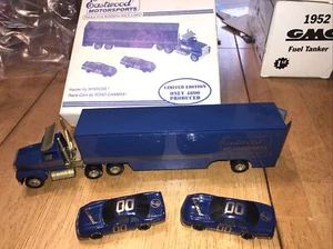 EASTWOOD MOTORSPORTS WINROSS HAULER 2 ROAD CHAMPS RACE CARS NEVER OPENED NOS - Picture 1 of 10