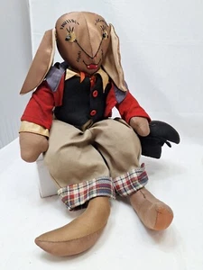 Vintage 18" Uncle Wiggily Bunny Rabbit from McCall 1086 Pattern Hand Made 1940s - Picture 1 of 7