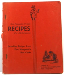 Recipes for all Occasions by Mother's Union Port Macquarie 1979 vintage cookbook - Picture 1 of 13