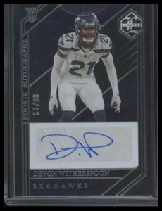 2023 Panini Limited #185 Devon Witherspoon Silver Spotlight #/99 - Picture 1 of 2