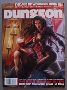 Dungeon Magazine #126 September 2005 RPG D&D Age of Worms Waterdeep Vampire Baur - Picture 1 of 1