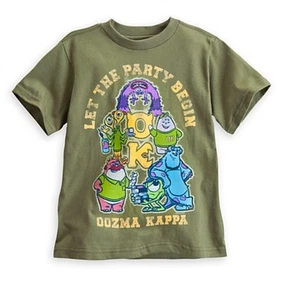 Camisa Disney Auténtica Universidad Monstruos Oozma Kappa Niños Talla 4 5/6 - Imagen 1 de 1