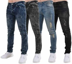  Loyalty & Faith Mens Slim Fit Jeans Ripped Cotton Stretch Denim Pants Lot