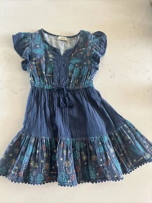 Vestido Peek Niñas Talla 8 Cambray, Manga Acampanada Foto 1 de 4