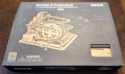 Rokr DIY Marble Run Parkour Model Building Kit Toy LG501 - New Open Box - Image 1 of 4